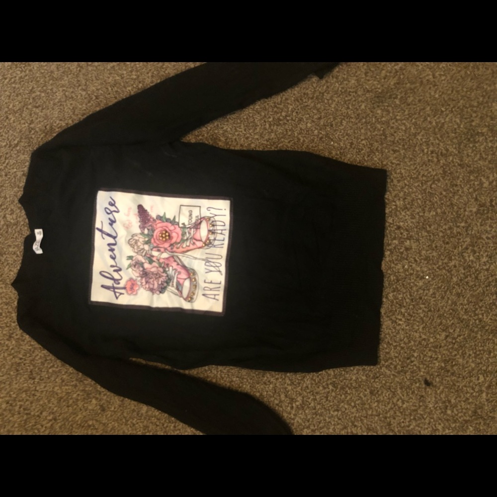 Black sweater